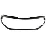 Front Bumper Grille Surround Frame Matt Black for Peugeot 208 2015-2019