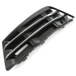 Audi A4 B9 2015-2019 Chrome Front Bumper Lower Side Grille Left Passenger Side