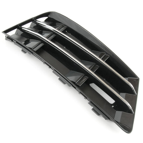 Audi A4 B9 2015-2019 Chrome Front Bumper Lower Side Grille Right Drivers Side