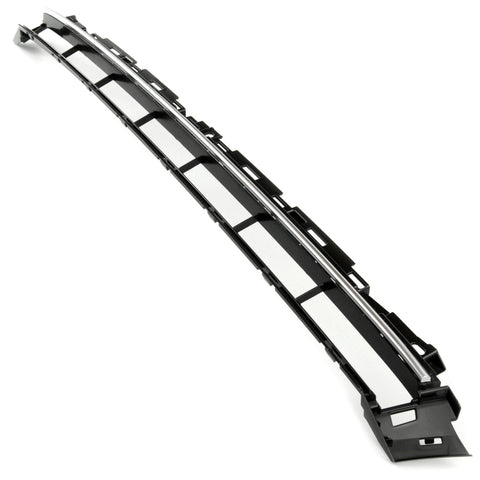 Audi A5 B9 2016-2020 S Line Front Bumper Lower Centre Grille Silver Trim