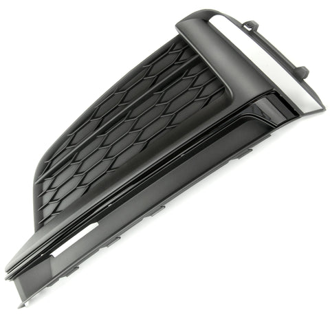 Audi A5 B9 2016-2020 S Line Black Front Bumper Grille Left Passenger Side