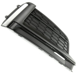 Audi A5 B9 2016-2020 S Line Black Front Bumper Grille Right Drivers Side