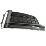 Audi A5 B9 2016-2020 S Line Black Front Bumper Grille Right Drivers Side
