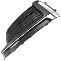 Audi A5 B9 2016-2020 S Line Front Bumper Grille Silver Left Passenger Side