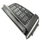 Audi A5 S-Line S5 B9 2016-2020 Black Edition Front Bumper Lower Centre & Side Grilles