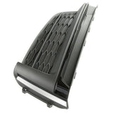 Audi A5 S-Line S5 B9 2016-2020 Black Edition Front Bumper Lower Centre & Side Grilles