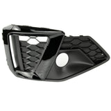 Audi A4 B9 Facelift 2019-2024 S Line Black Edition Front Bumper Grille Right Drivers Side