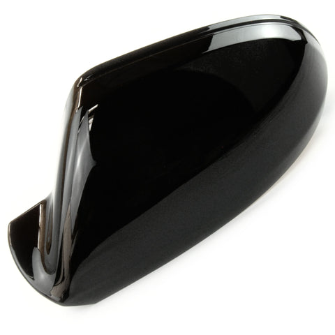 Black Door Wing Mirror Cover Cap Left Passenger Side for Audi A6 C7 C7.5