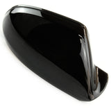 Black Door Wing Mirror Cover Cap Right Drivers Side for Audi A6 C7 C7.5