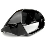 Black Door Wing Mirror Cover Cap Right Drivers Side for Audi A6 C7 C7.5