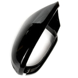 Black Door Wing Mirror Cover Cap Right Drivers Side for Audi A6 C7 C7.5