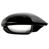 Black Door Wing Mirror Cover Cap Right Drivers Side for Audi A6 C7 C7.5