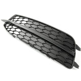 Audi A6 C7 Matt Black Front Side Lower Bumper Grille Left Passenger Side