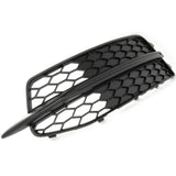 Audi A6 C7 Matt Black Front Side Lower Bumper Grille Left Passenger Side