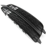 Audi A6 C7 Matt Black Front Side Lower Bumper Grille Left Passenger Side