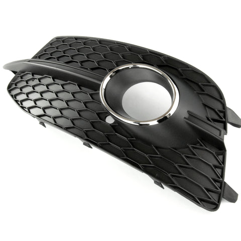 Audi Q3 2012-14 S Line Front Bumper Fog Light Grille Chrome Left Passenger Side