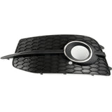 Audi Q3 2012-14 S Line Front Bumper Fog Light Grille Chrome Left Passenger Side
