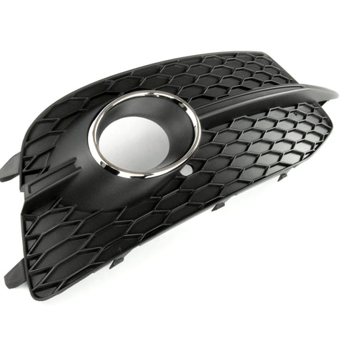 Audi Q3 2012-14 S Line Front Bumper Fog Light Grille Chrome Right Drivers Side