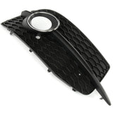 Audi Q3 2012-14 S Line Front Bumper Fog Light Grille Chrome Right Drivers Side