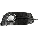 Audi Q3 2012-14 S Line Front Bumper Fog Light Grille Chrome Right Drivers Side