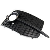 Audi Q3 2012-14 S Line Front Bumper Fog Light Grille Chrome Right Drivers Side