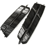 Audi A6 C7.5 RS6 Style Honeycomb Front Grilles Full 3 Piece Kit S-Line