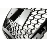 RS3 Style Honeycomb Black Front Grilles Kit to fit Audi A3 8v Facelift 2016-19 S-Line