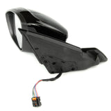 Black Complete Full Door Wing Mirror Left Passenger Side for Vauxhall Corsa F 2019 - 2025