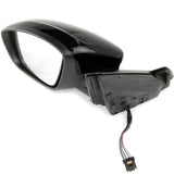 Black Complete Full Door Wing Mirror Left Passenger Side for Vauxhall Corsa F 2019 - 2025