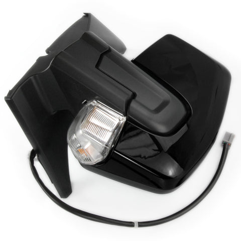 Shadow Black Ford Transit Custom Complete Door Wing Mirror Electric Left Passenger Side