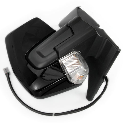 Shadow Black Ford Transit Custom Complete Door Wing Mirror Electric Right Drivers Side
