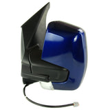 Deep Impact Blue Ford Transit Custom Complete Door Wing Mirror Left Passenger Side