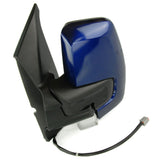Deep Impact Blue Ford Transit Custom Complete Door Wing Mirror Left Passenger Side