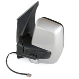 Silver Ford Transit Custom Complete Door Wing Mirror Left Passenger Side