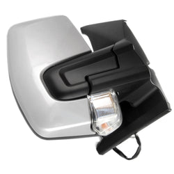 Silver Ford Transit Custom Complete Door Wing Mirror Right Drivers Side
