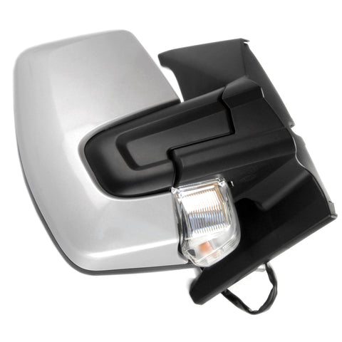 Silver Ford Transit Custom Complete Door Wing Mirror Right Drivers Side