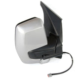 Silver Ford Transit Custom Complete Door Wing Mirror Right Drivers Side