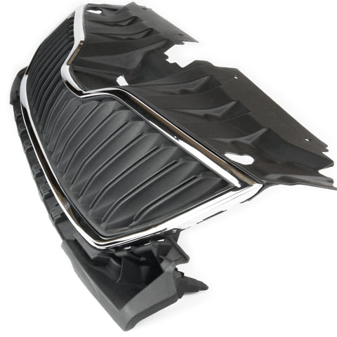 Front Bumper Grille Complete with Chrome Surround for Skoda Fabia mk3 2014 - 2018