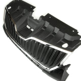 Front Bumper Grille Complete with Chrome Surround for Skoda Fabia mk3 2014 - 2018