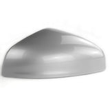 Silver Door Wing Mirror Cover Cap Right Drivers Side for Ford Fiesta mk8