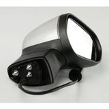 Silver Complete Full Door Wing Mirror Right Drivers Side for Ford Fiesta mk8