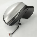 Silver Complete Full Door Wing Mirror Right Drivers Side for Ford Fiesta mk8