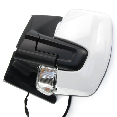Frozen White Ford Transit Custom Complete Door Wing Mirror Left Passenger Side