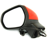 Race Red Ford Fiesta mk8 Complete Full Door Wing Mirror Left Side