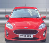 Ford Fiesta mk8 2017-2023 Front Bumper Lower Grille Matt Black