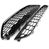 Ford Fiesta mk7 2013-17 Honeycomb Zetec S Style Front Grilles Black