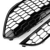 Ford Fiesta mk7 2013-17 Honeycomb Zetec S Style Front Grilles Black