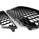 Ford Fiesta mk7 2013-17 Honeycomb Zetec S Style Front Grilles Black