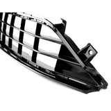 Ford Fiesta mk8 2017-2021 All Gloss Black Front Bumper Grilles