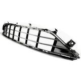 Ford Fiesta mk8 2017-2023 Front Bumper Lower Grille Gloss Black
